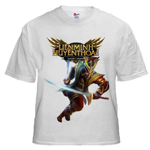 Máy in hình lên áo thun cho các game thủ Máy in hình lên áo thun cho các game thủ