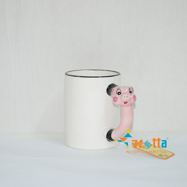 ly sứ 12 con giáp con heo dễ thương