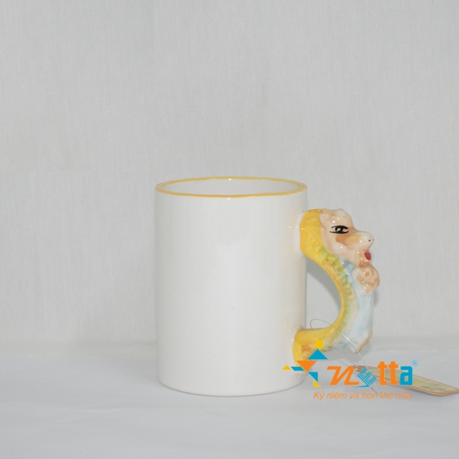 ly sứ 12 con giáp con rồng oai vệ