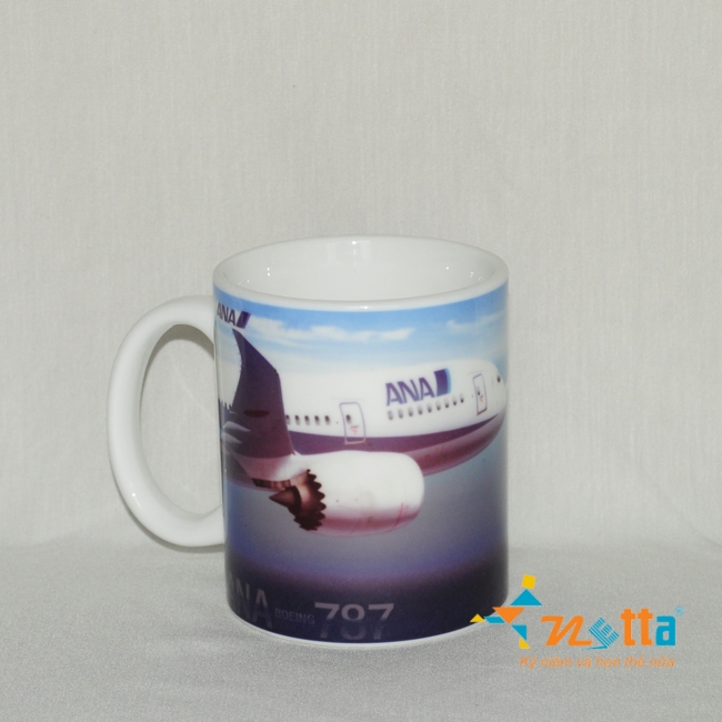 Ly sứ trắng cao cấp | in hình ly sứ